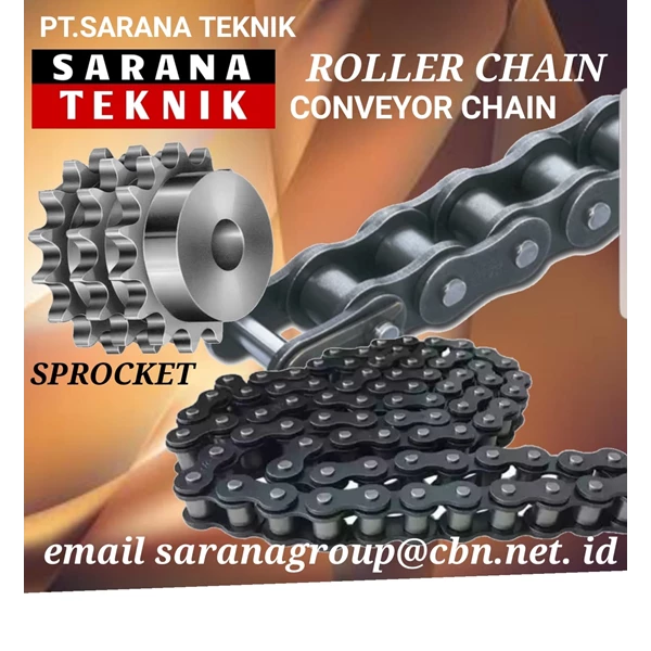   ROLLER CHAIN conveyor chain & sprocketPT SARANA TEKNIK