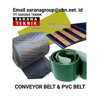 conveyor RUBBER  belt & PVC BELT pt sarana teknik