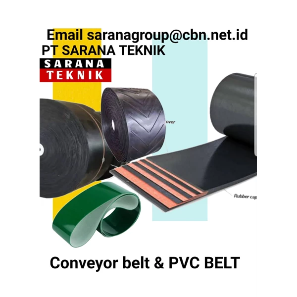 PT SARANA TEKNIK conveyor RUBBER  belt &  PVC BELT